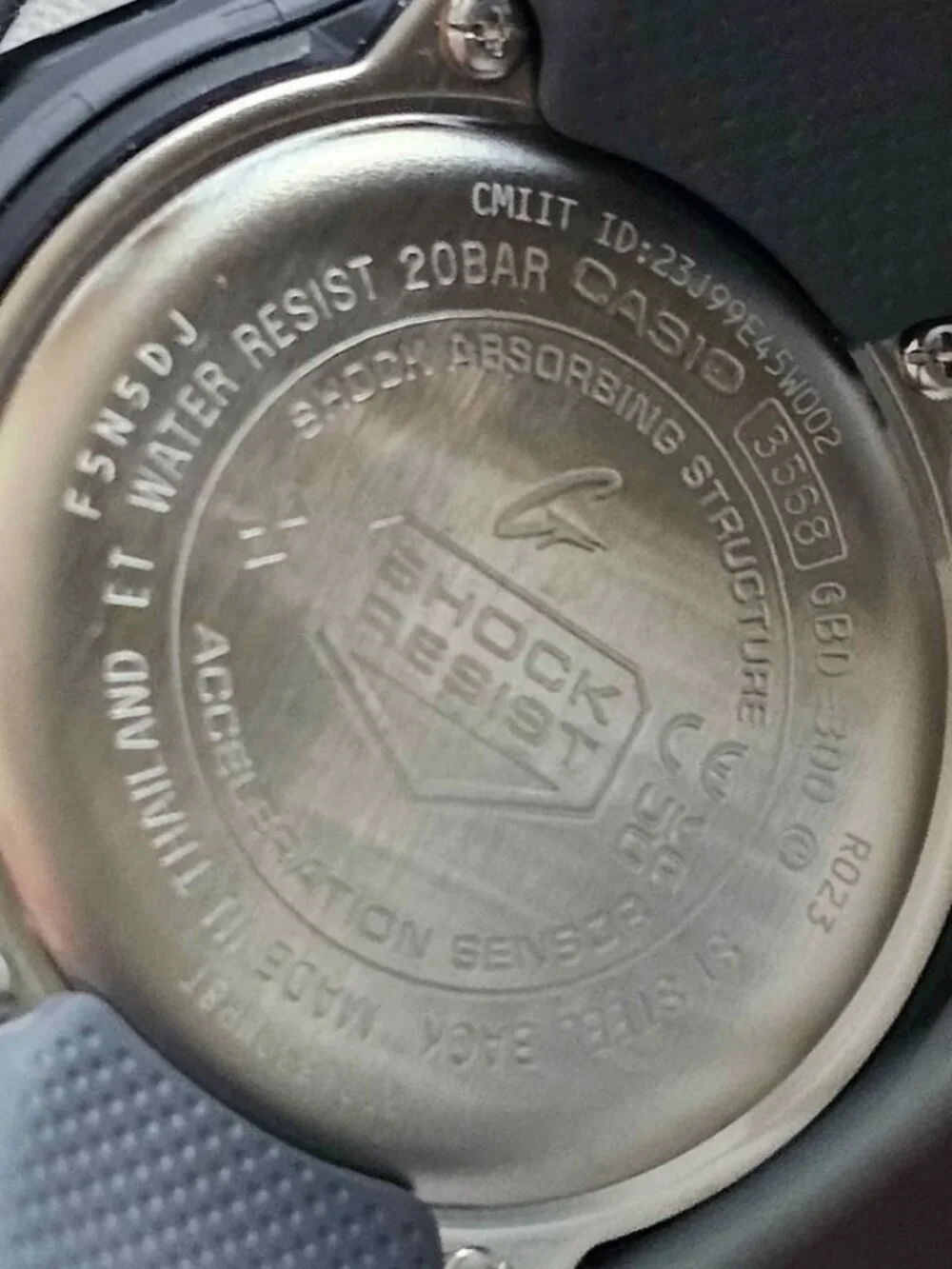 G-Shock Connected Fitness Watch GBD300-1
